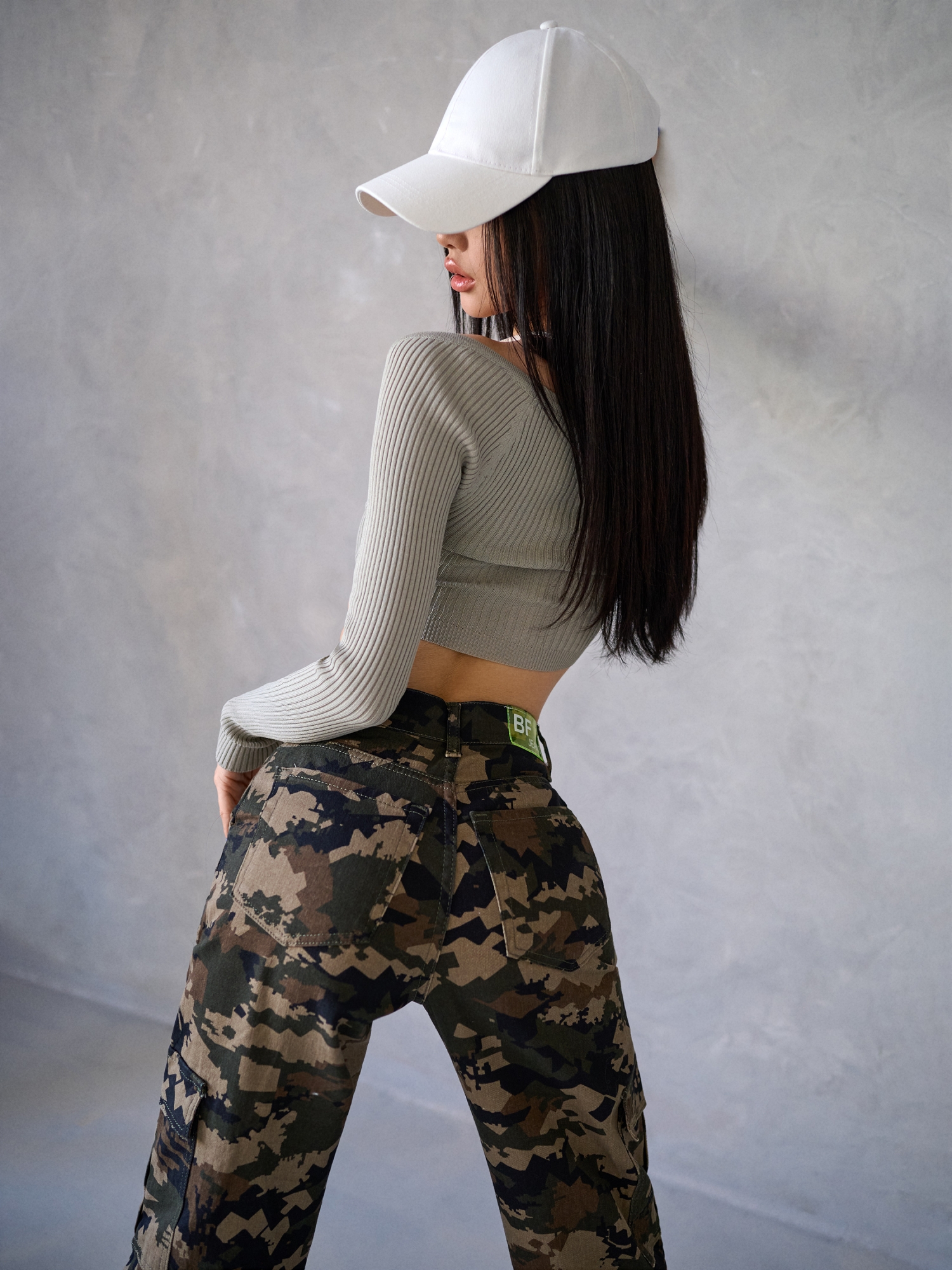 Bona Fashion: Cargo Pants "Military" фото 2