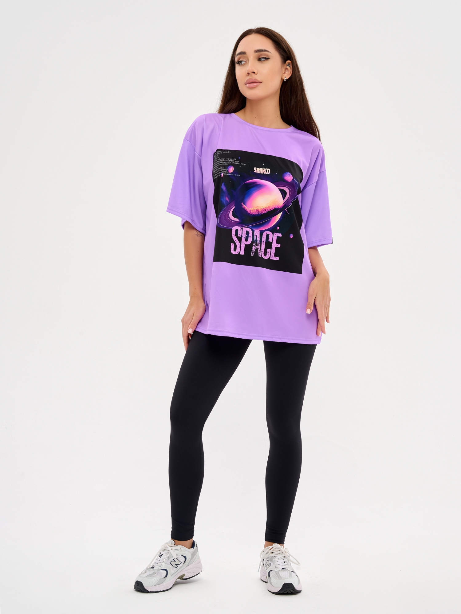 Bona Fashion: OVERSIZE T-shirt "Saturn" фото 10